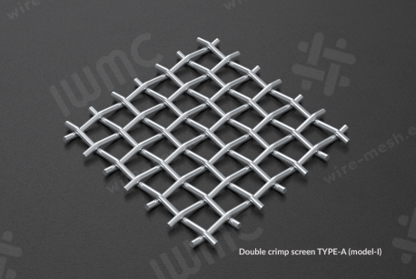 Siatka karbowana 6x2 nierdzewna meshing scheme - photo 5