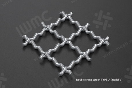 Siatka karbowana 25x2,5 ocynkowana meshing scheme - photo 5